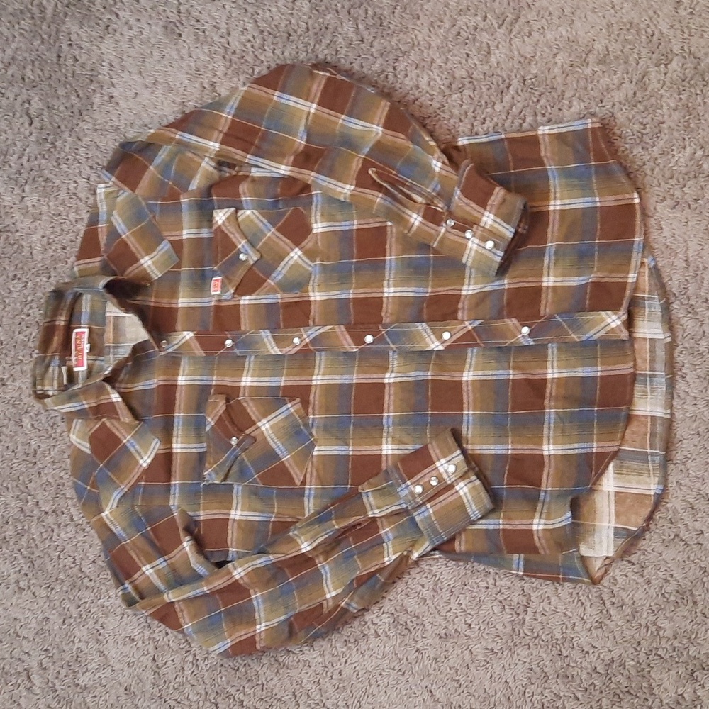 Ely Plains Western Style Flannel